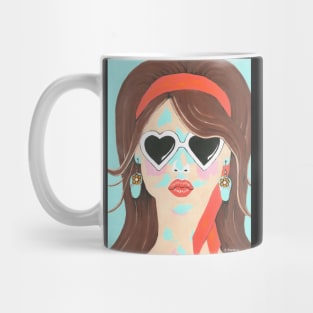 HEARTBREAKER Pretty Woman Painting Mug